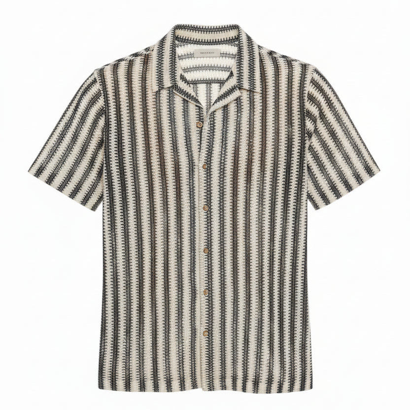 Rodolfo Textured Knit Shirt