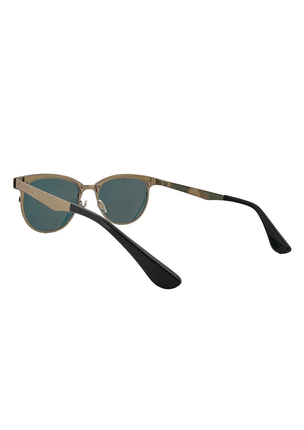 Titanium Clubmasters Gold Sunglasses - Pre Order