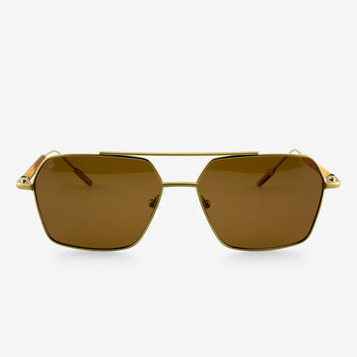 Bahía Bimini - Metal & Wood Sunglasses