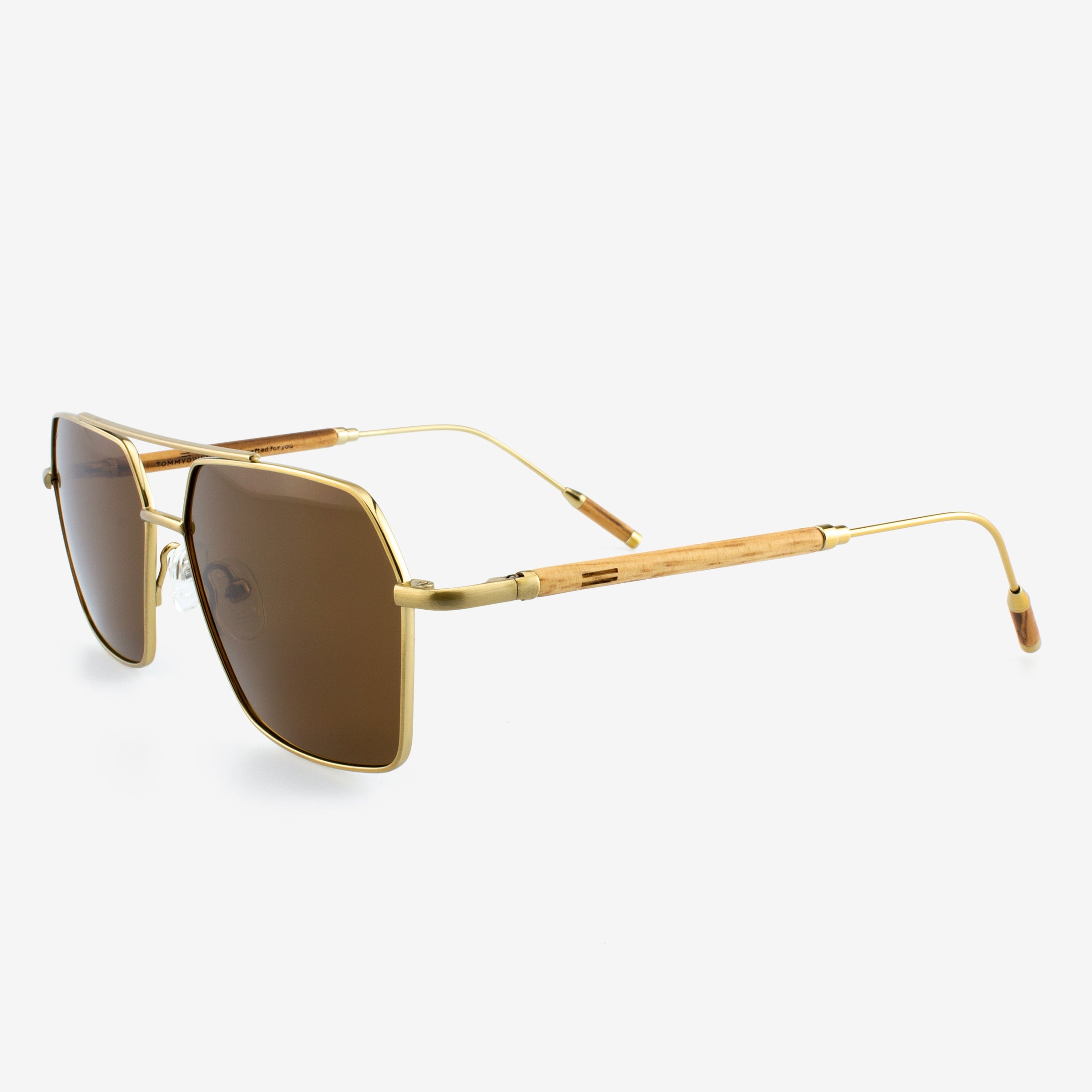 Bahía Bimini - Metal & Wood Sunglasses