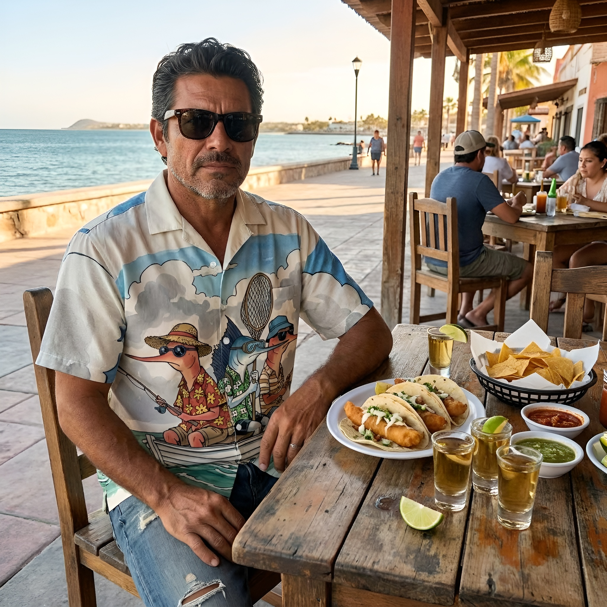 Los Pescadores Forasteros Resort Shirt