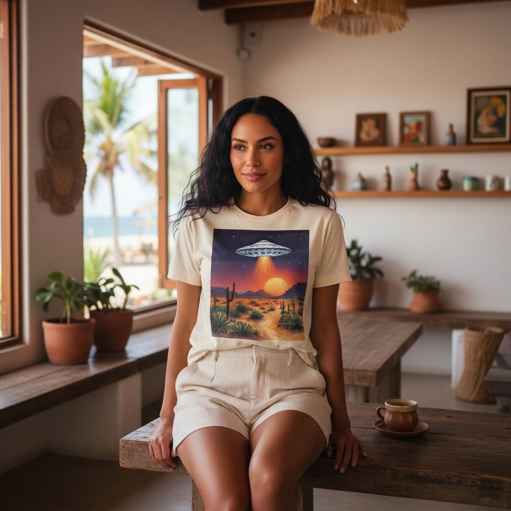 Platillo Volador de Talavera T-Shirt