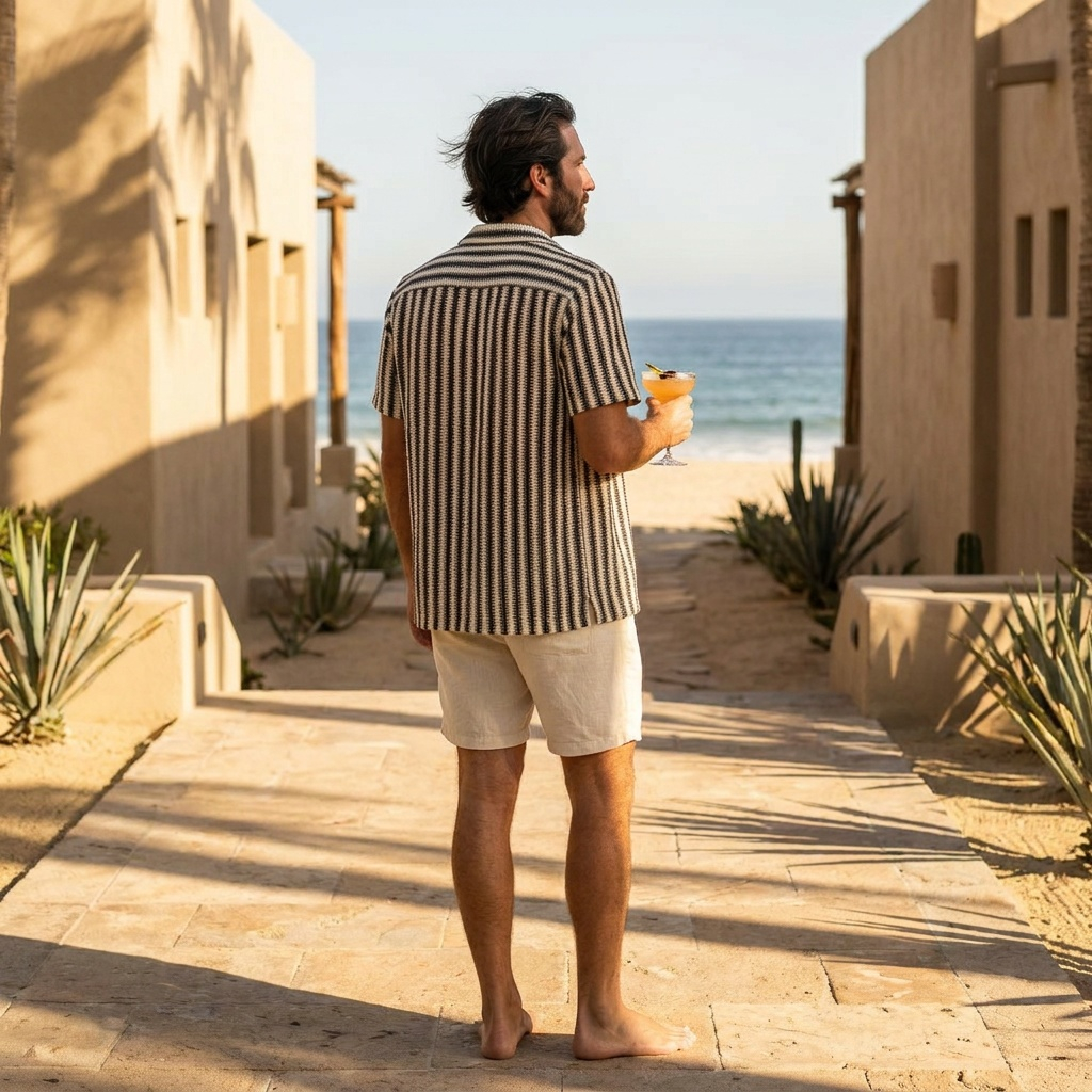 Rodolfo Textured Knit Shirt