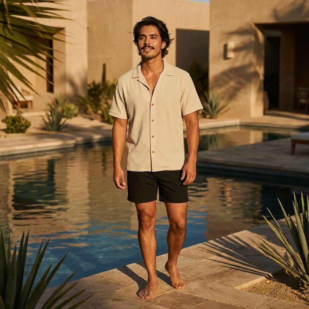 La Burbuja Textured Shirt