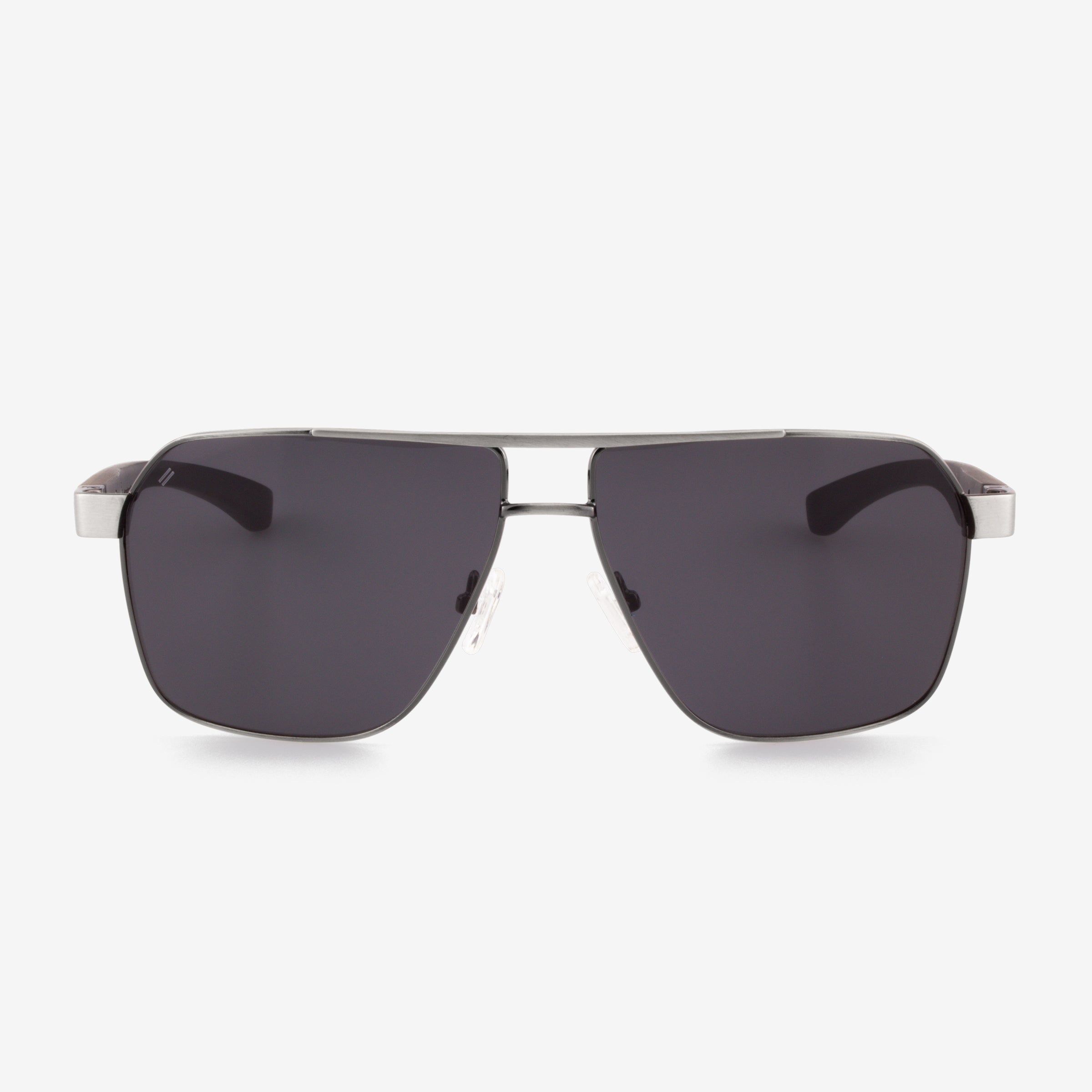 Perez - Metal & Wood Sunglasses